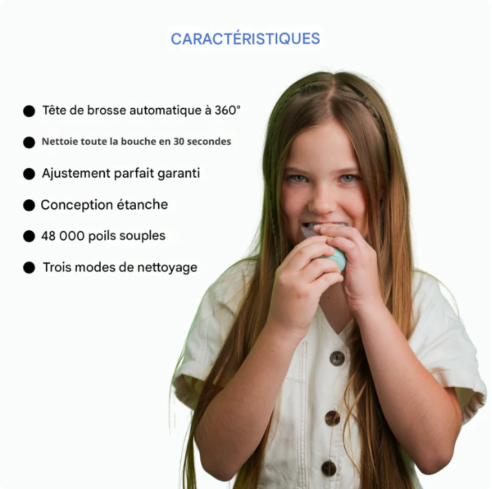 Brosse Pour Enfants - Gummy Green.