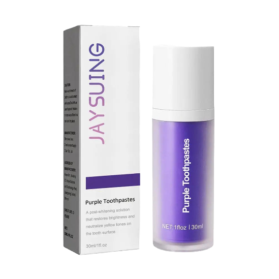 Dentifrice Violet Blanchissant